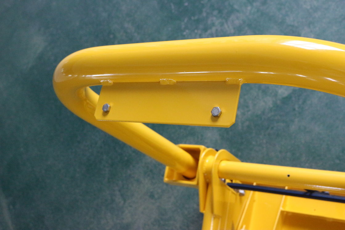 حصار جاده ای قابل حمل 660 میلی متری تاشو با اسپری الکترواستاتیک برای مناطق ساخت و ساز